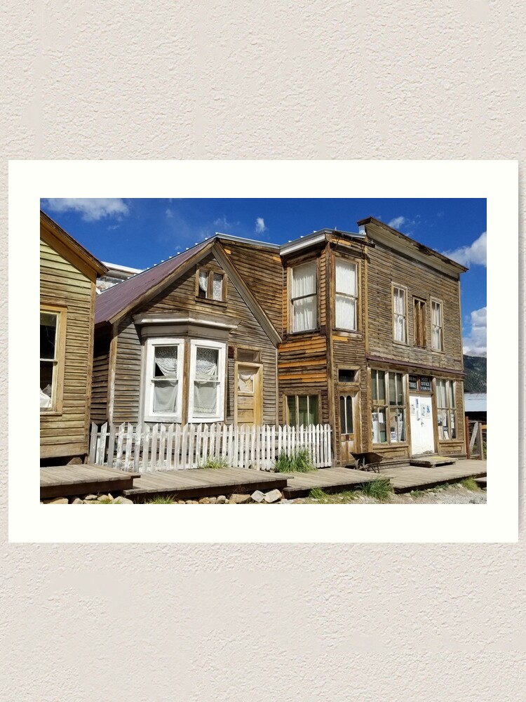 "St. Elmo, Colorado Ghost Town color version" Art Print for Sale by