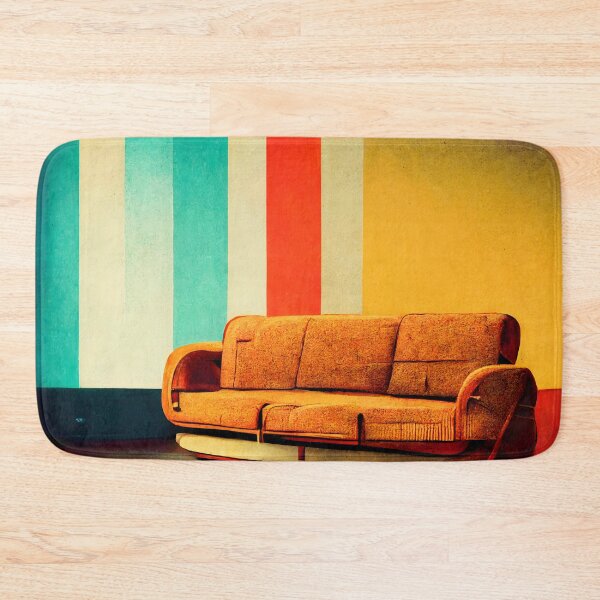 Item preview, Retro Couch designed and sold by Foodcolored.