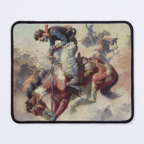 Item preview, The Foul Rope | William R. Leigh | Wild West Art designed and sold by CJET.