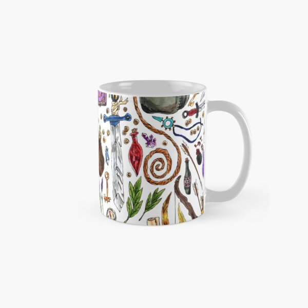 Fantasy Supplies Marker Illustration Classic Mug