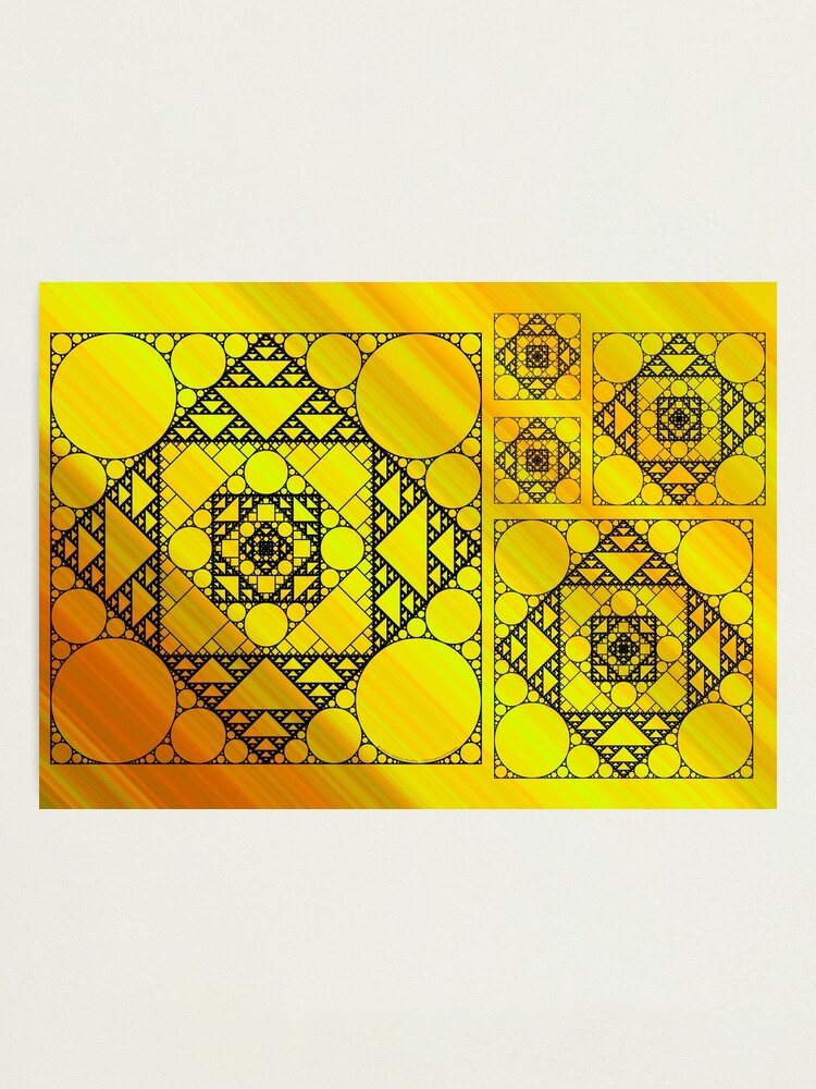 Alternate view of Fractal Geometry Photographic Print