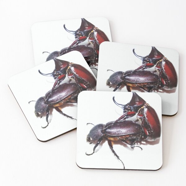 Item preview, Bug horn beetle female and male super love. designed and sold by Pattanapong Pongampai.