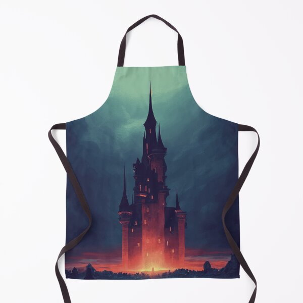 Item preview, Castle In Mountain, Beautiful Painting designed and sold by mariavision.