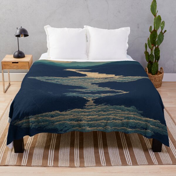 Item preview, River Of Clouds in mountains, Beautiful Painting designed and sold by mariavision.