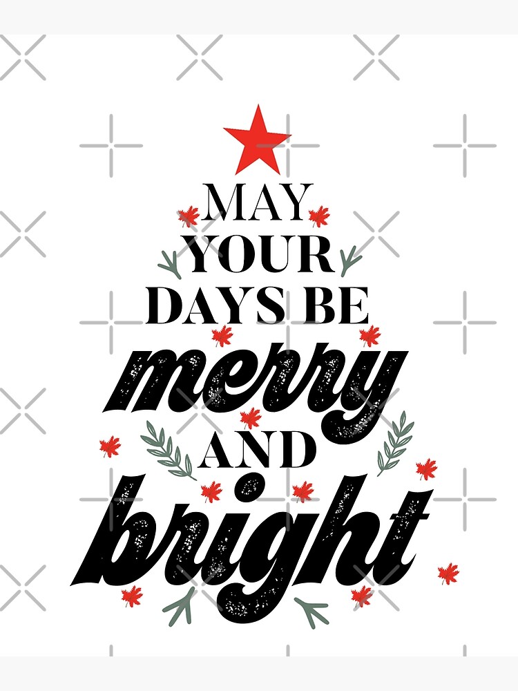 Be Merry and Bright Poster