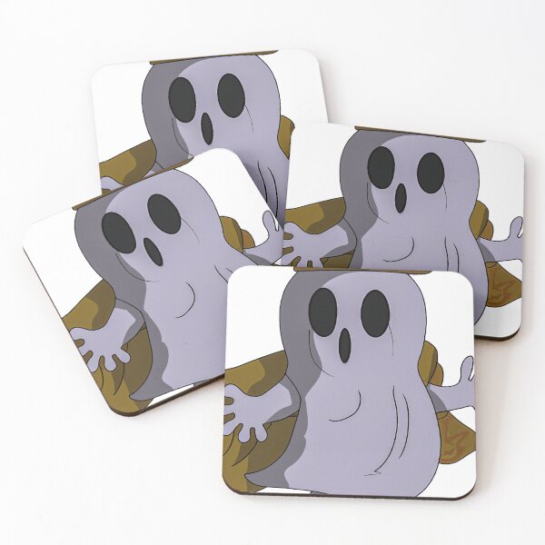 Item preview, Frightened Halloween Ghost designed and sold by kornkobart.