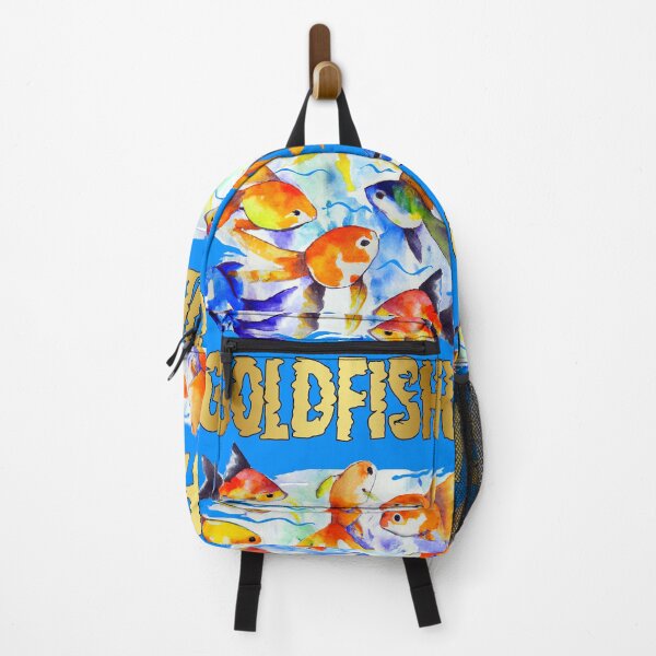 Item preview, Swimming gold fish watercolor designed and sold by Elnica.