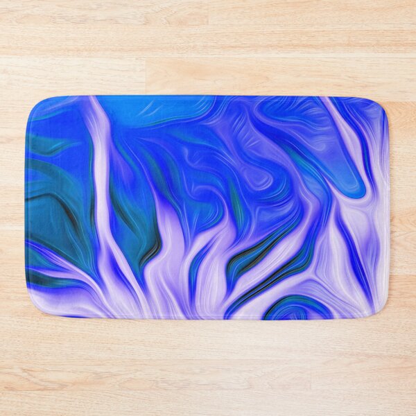 Item preview, Blue Flower Among Leaves designed and sold by fatenanwar.