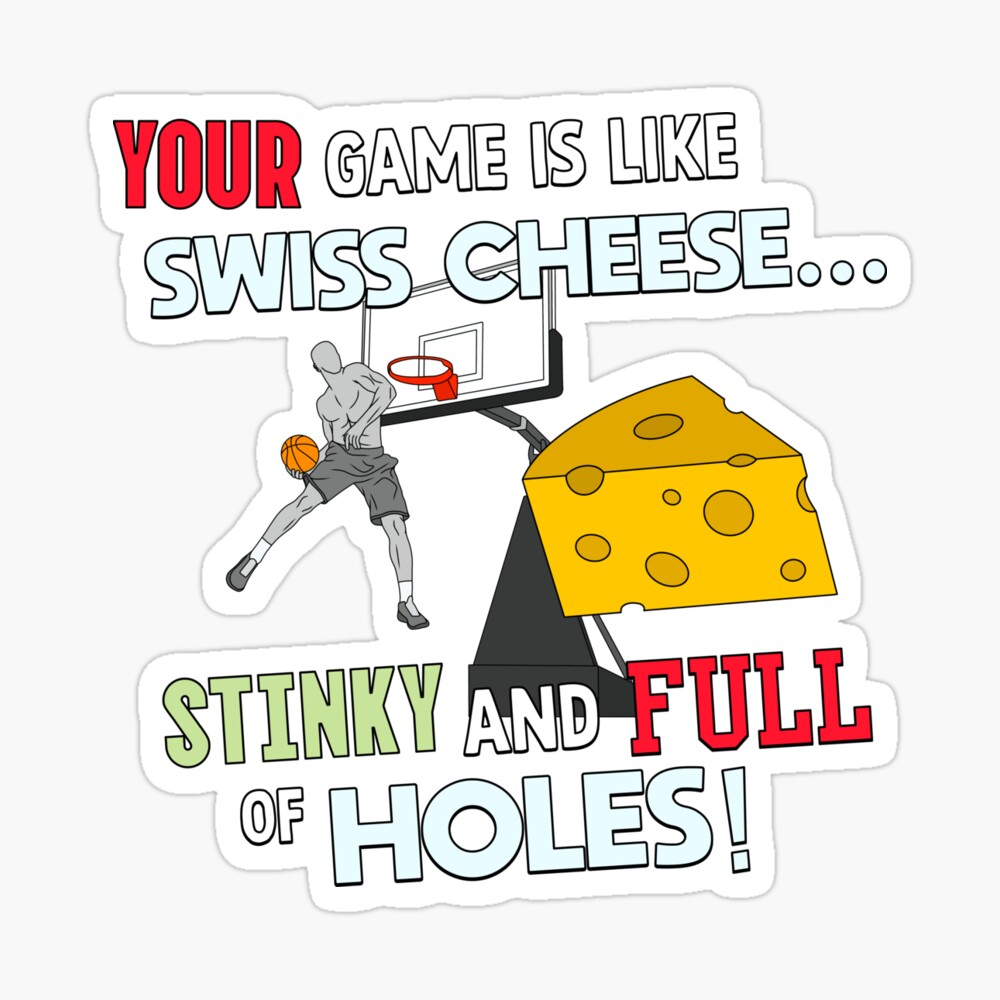 Your Game Is Like Swiss Cheese - AND 1 Funny Basketball Joke