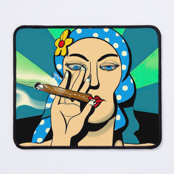 Item preview, Freedom cigar - smoking lady designed and sold by Ludvig823.