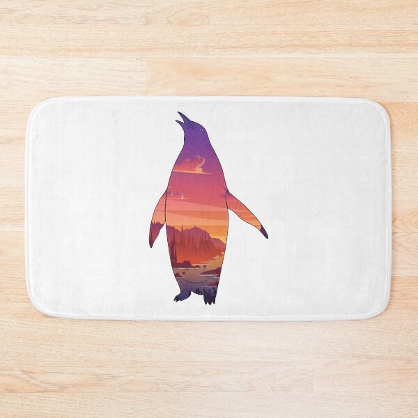 Item preview, Dramatic Sunset Penguin designed and sold by damonasplace.
