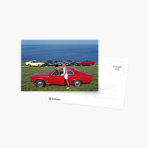 Opel MantaA Postkarte