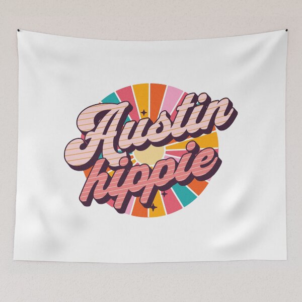 Item preview, Austin Hippie - Black Friday - Cyber Monday Gift designed and sold by AlanPhotoArt.