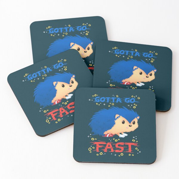 Item preview, Gotta Go Fast  Cute Hedhehog designed and sold by Svernut.