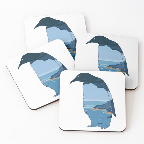 Item preview, Penguin Looking Coastal designed and sold by damonasplace.