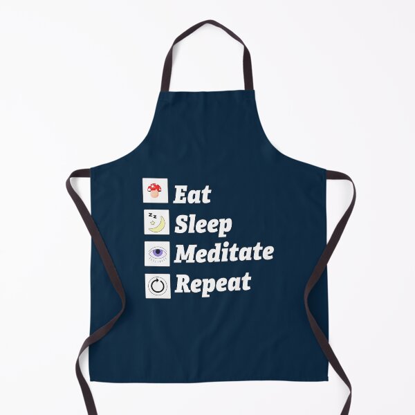 Item preview, Eat Sleep Meditate Repeat designed and sold by Plumtree81.