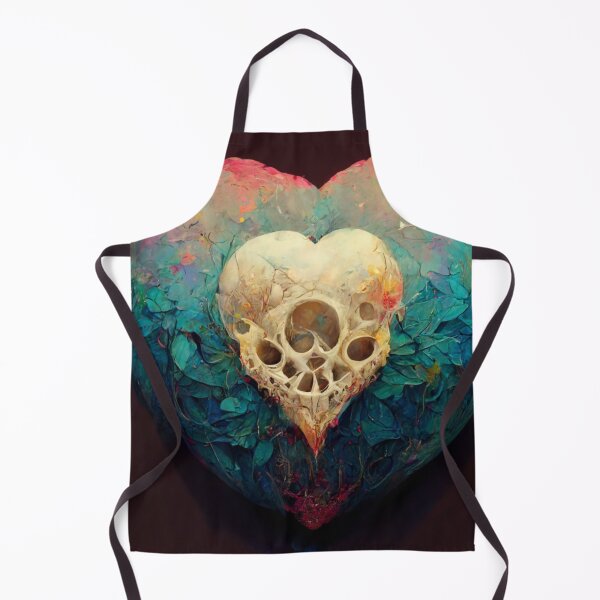 Item preview, Heart and skull  designed and sold by Daramacus.
