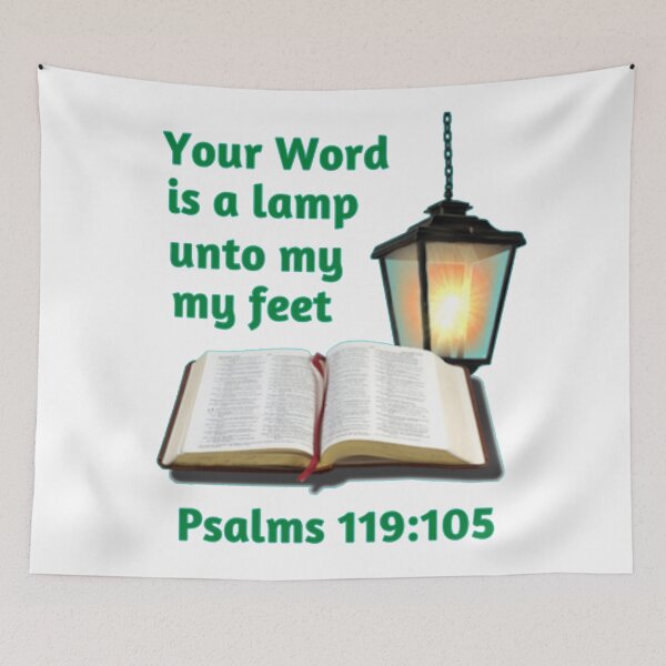 Item preview, Your Word Is A Lamp ~ Psalms 119:105 designed and sold by RhondaCGoins.
