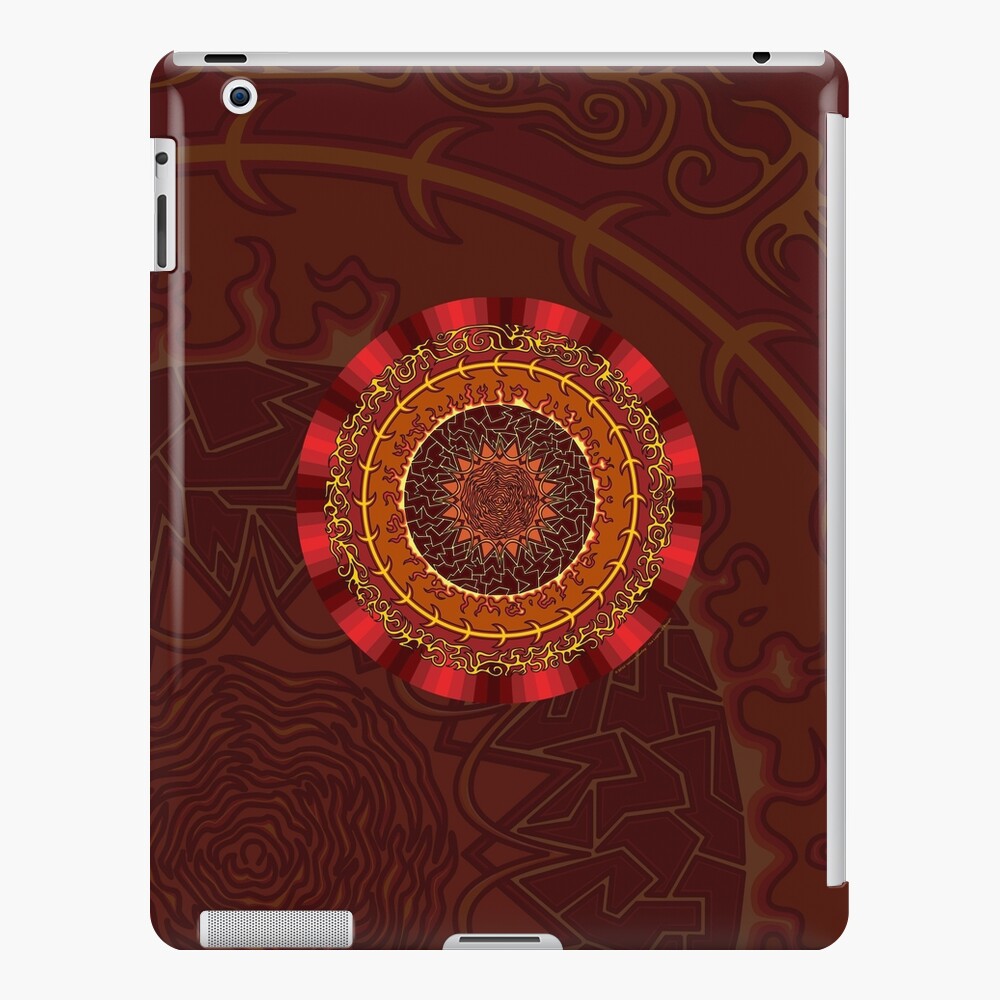 Fire Mandala iPad Case & Skin