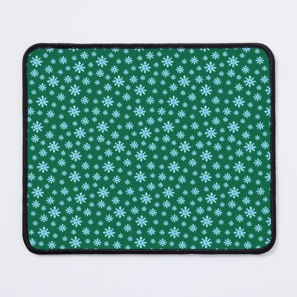 Item preview, Watercolor Snowflakes seamless patern Green background patern Christmas patern Cute patern designed and sold by Sunflower-7.