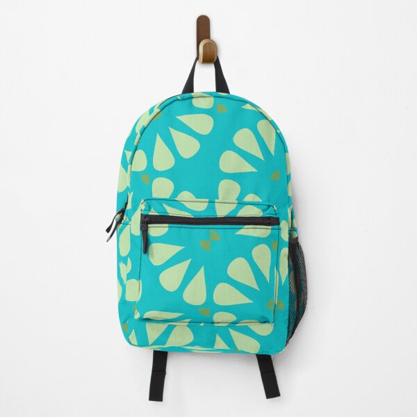 Item preview, Teal Vintage Checkered Flowers designed and sold by Carolina Diaz.