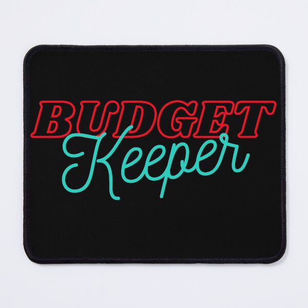 Item preview, Budget Keeper red, blue (dark) designed and sold by zav2001.