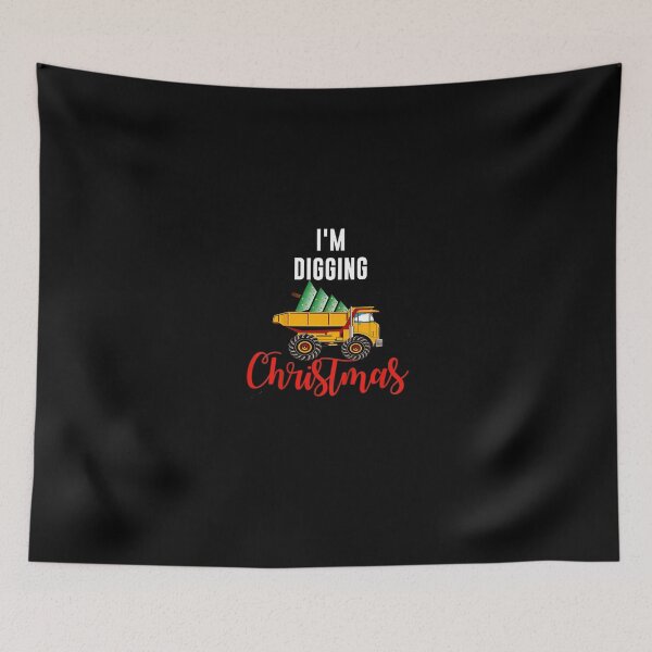 Item preview, Kids Digging Christmas-Christmas Shirt For Boys-Truck T Shirts designed and sold by BindelGeoffrey.