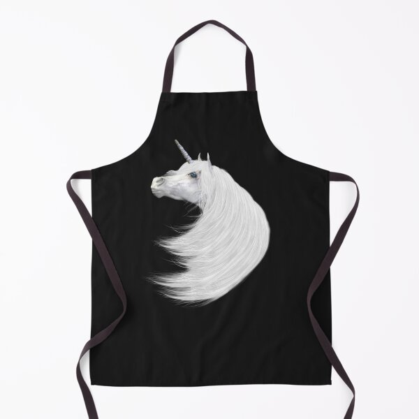 Item preview, Magical White Unicorn, fantasy art designed and sold by LoneAngel.