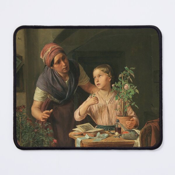 Item preview, The Wilted Rosebud | Rosalia Amon | 1847 German Art designed and sold by CJET.