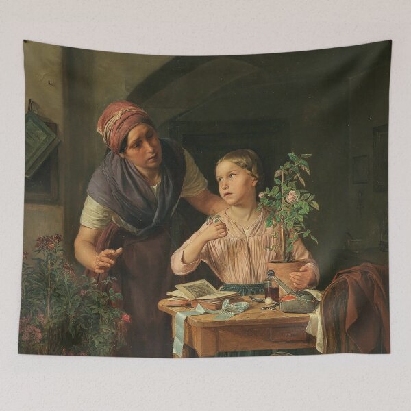 Item preview, The Wilted Rosebud | Rosalia Amon | 1847 German Art designed and sold by CJET.