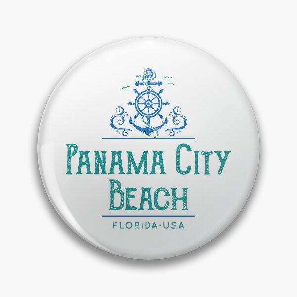 Item preview, Panama City Beach Florida Vintage Nautical Design designed and sold by Futurebeachbum.