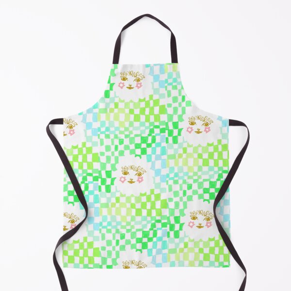 Item preview, Quirky Face Green Blue Turquoise Happy Smiling designed and sold by Megan O'Brien.