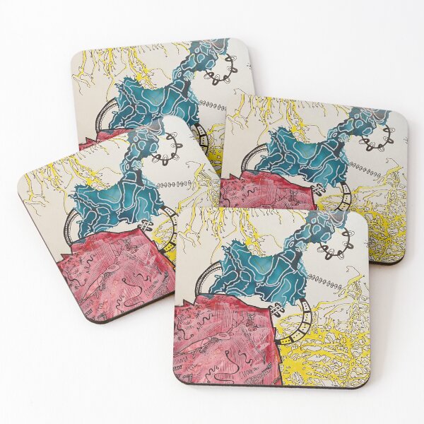 Item preview, Bold colorful doodle designed and sold by Jean Blakeley-Cook.