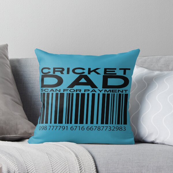 Item preview, Cricket Dad Scan For Payment | Cricket Dad | Cricketer (White Lettering Available) designed and sold by Wavecrest Wearables.