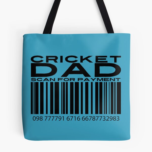 Item preview, Cricket Dad Scan For Payment | Cricket Dad | Cricketer (White Lettering Available) designed and sold by Wavecrest Wearables.