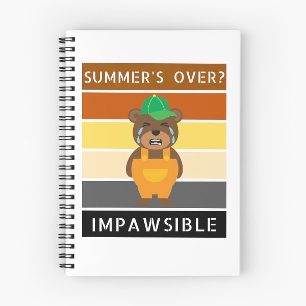 Item preview, WOOFZ® Summer's Over? ImPAWsible designed and sold by woofz.