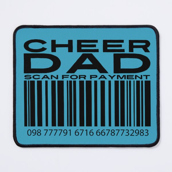 Item preview, Cheer Dad Scan For Payment | Cheer Dad | Cheer (White Lettering Available) designed and sold by Wavecrest Wearables.