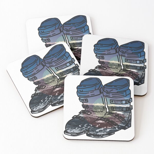 Item preview, Colorado Ski Boots with Slopes and Flag designed and sold by SapphireCompass.