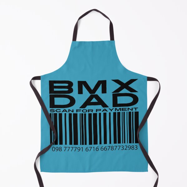 Item preview, BMX Dad Scan For Payment | BMX Dad | BMX Bike (White Lettering Available) designed and sold by Wavecrest Wearables.