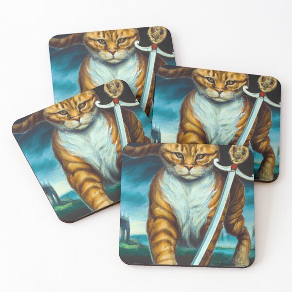 Item preview, Mighty Cat designed and sold by MyOilArt4you.