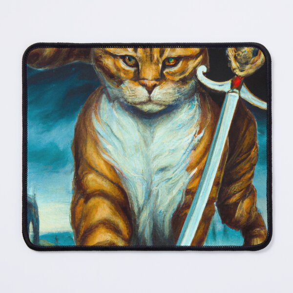 Item preview, Mighty Cat designed and sold by MyOilArt4you.