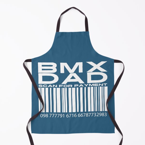 Item preview, BMX Dad Scan For Payment | BMX Dad | BMX Bike (Black Lettering Available) designed and sold by Wavecrest Wearables.
