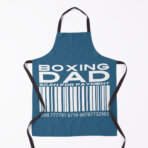 Item preview, Boxing Dad Scan For Payment | Boxing Dad | Boxing Daddy (Black Lettering Available) designed and sold by Wavecrest Wearables.