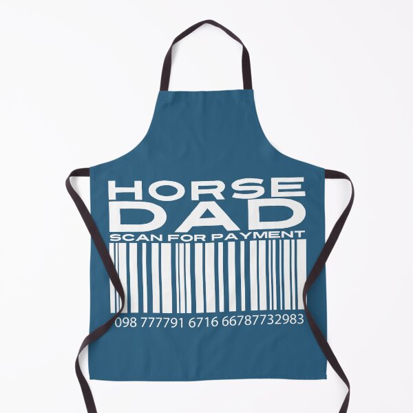 Item preview, Horse Dad Scan For Payment | Horse Dad | Equestrian Dad (Black Lettering Available) designed and sold by Wavecrest Wearables.