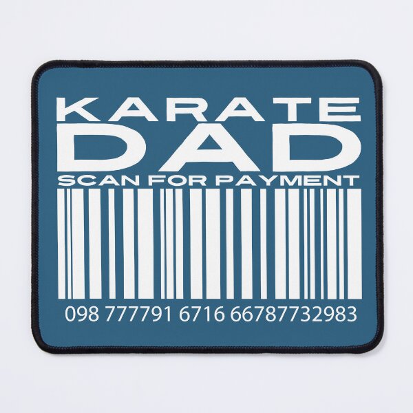 Item preview, Karate Dad Scan For Payment | Karate Dad | Karateka (Black Lettering Available) designed and sold by Wavecrest Wearables.