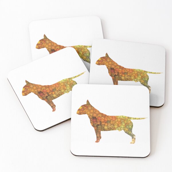 Item preview, Bull Terrier In Autumn Colors designed and sold by Heathermarie321.