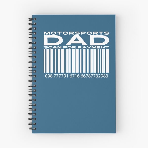 Item preview, Motorsports Dad Scan For Payment | Motorbike | Dirt Riding | ATV Riding(Black Lettering Available) designed and sold by Wavecrest Wearables.
