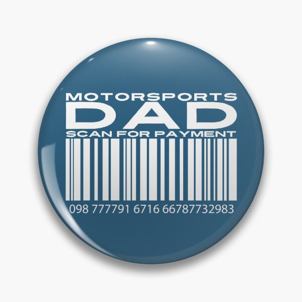 Item preview, Motorsports Dad Scan For Payment | Motorbike | Dirt Riding | ATV Riding(Black Lettering Available) designed and sold by Wavecrest Wearables.