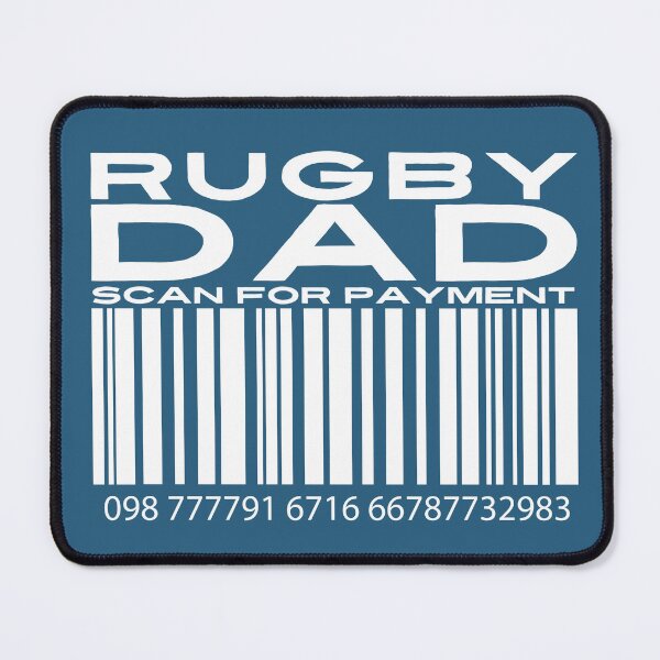 Item preview, Rugby Dad Scan For Payment | Rugby Dad | Rugby rules | Rugger | Ruck (Black Lettering Available) designed and sold by Wavecrest Wearables.