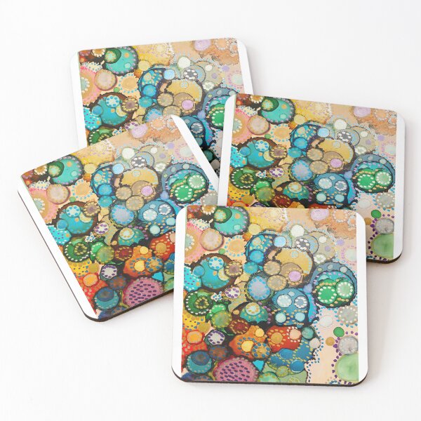 Item preview, Vivid circles designed and sold by Jean Blakeley-Cook.